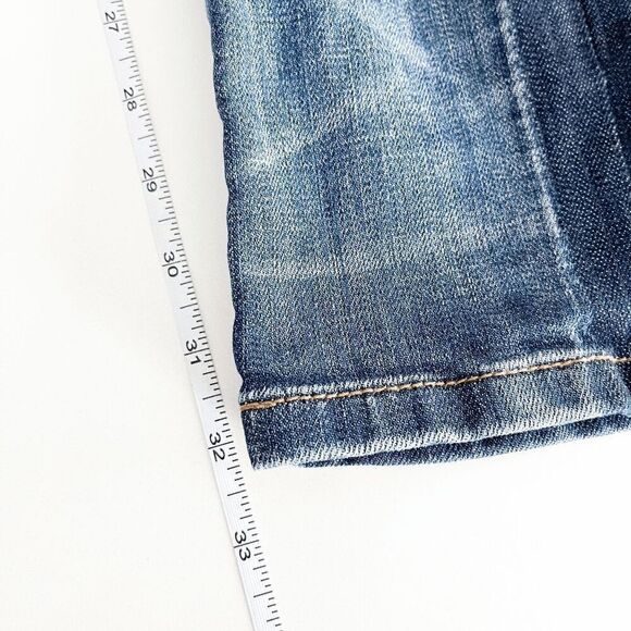 Stetson Womens Jeans Pixie Stixs Mid-Rise  Skinny Fit Denim Blue Medium-Wash Siz - Picture 8 of 9